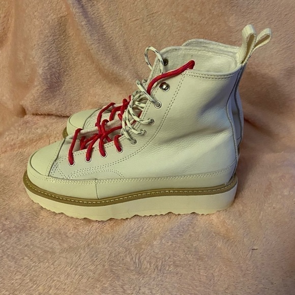 Converse Chuck Taylor nubuck crafted boot womens 8.5 in egret - Picture 4 of 7